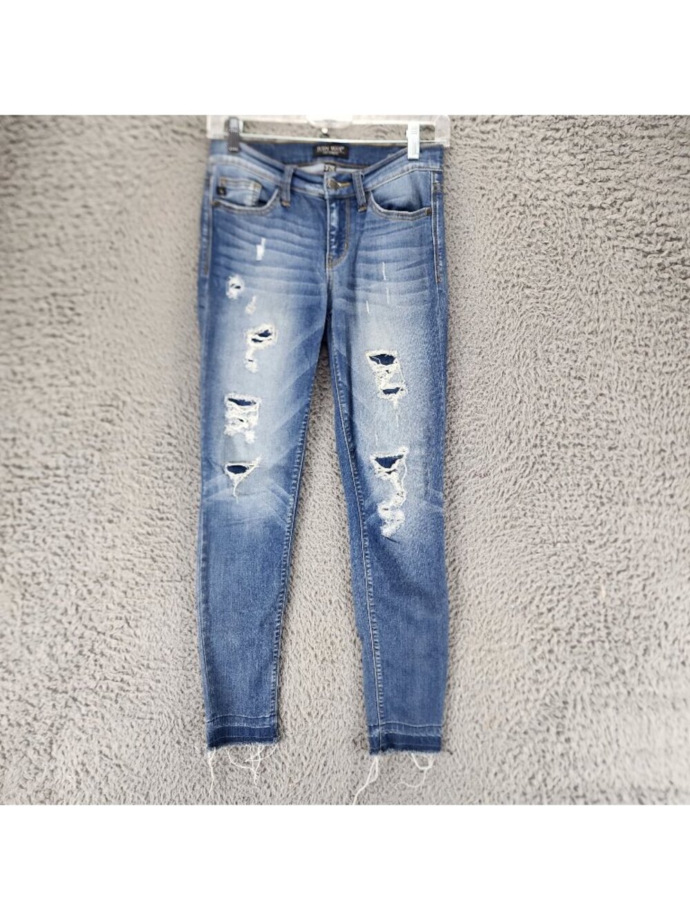 Judy Blue Jeans Womens 26 Blue Stretch Denim Skinny Fit *Read*